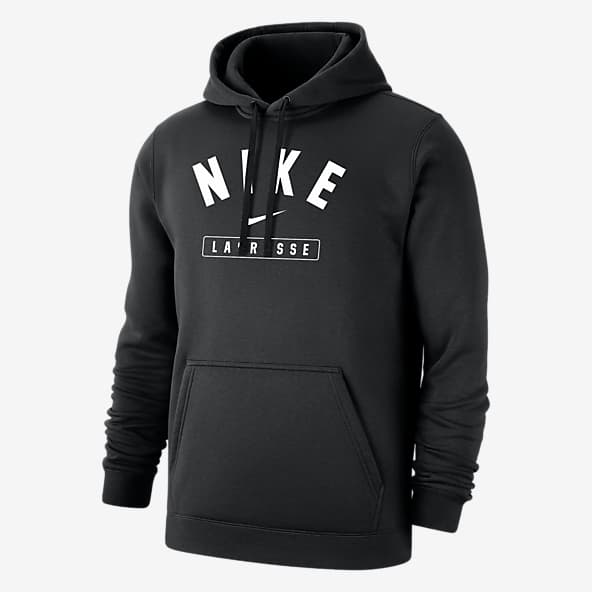 Mens Black Hoodies Pullovers. Nike